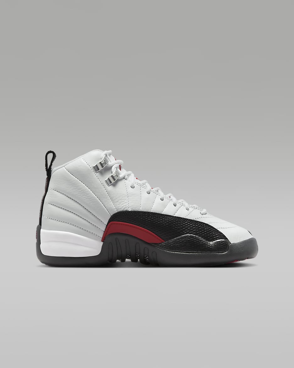 Air Jordan 12 Retro Taxi Flip Big Kids Shoes. Nike